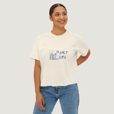 تی‌شرت باکسی زنانه